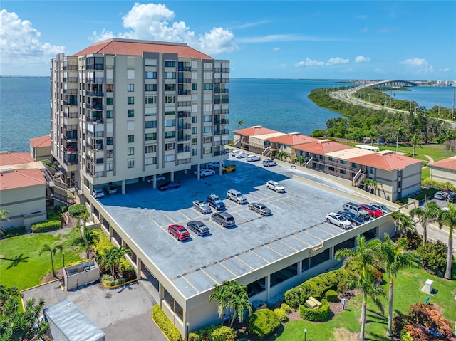 6372 Palma Del Mar Blvd S Unit 601, Saint Petersburg, FL 33715 - bird's eye view of apartment complex / building and a nearby body of water