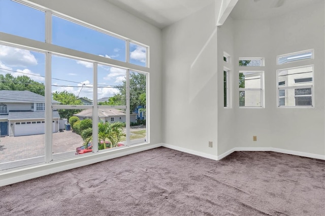 3412 W San Juan St Unit A, Tampa, FL 33629 - unfurnished room with carpet flooring and baseboards