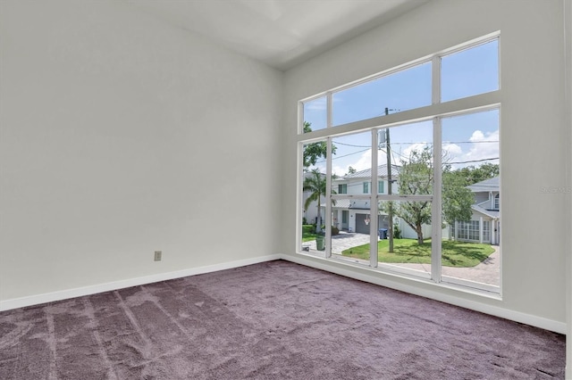 3412 W San Juan St Unit A, Tampa, FL 33629 - empty room with carpet and baseboards