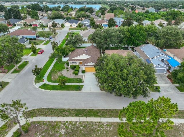 11415 Bright Star Ln, Riverview, FL 33569 - aerial view of residential area featuring a large body of water