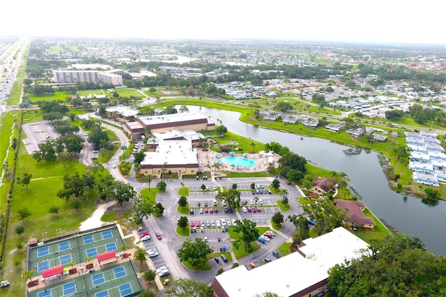 101 Cambridge Trl Unit 194, Sun City Center, FL 33573 - drone / aerial view of a nearby body of water