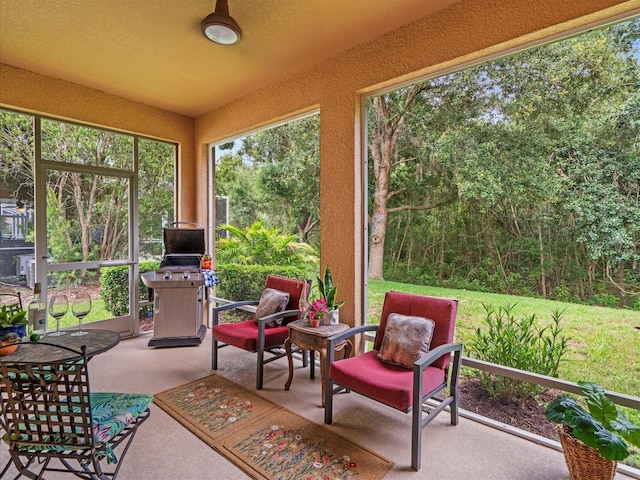 27546 Stonecreek Way, Wesley Chapel, FL 33544 - view of sunroom