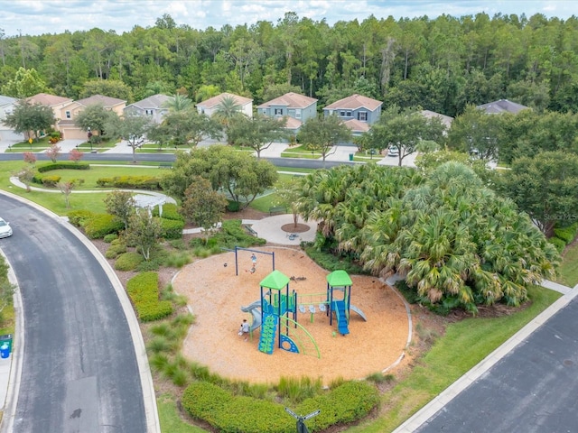 27546 Stonecreek Way, Wesley Chapel, FL 33544 - bird's eye view of a forest and a park