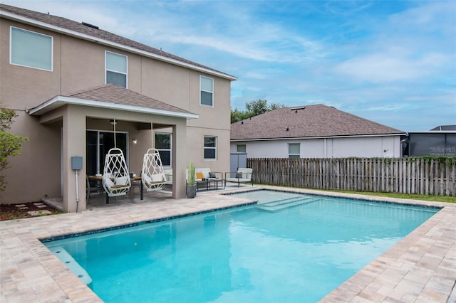 5916 Tulip Flower Dr, Riverview, FL 33578 - view of swimming pool featuring a patio