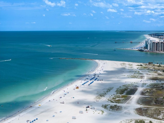 1230 Gulf Blvd Unit 304, Clearwater, FL 33767 - water view featuring local beach