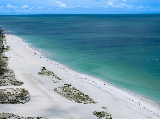 1230 Gulf Blvd Unit 304, Clearwater, FL 33767 - water view featuring nearby beach