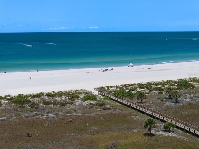 1230 Gulf Blvd Unit 304, Clearwater, FL 33767 - water view featuring nearby beach