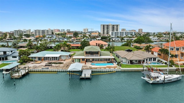 333 Midway Is, Clearwater Beach, FL 33767 - view of urban area with a large body of water