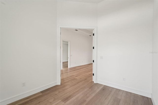 15218 Appleton Blvd, Port Charlotte, FL 33981 - unfurnished room featuring light wood-style floors and baseboards