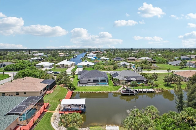 15218 Appleton Blvd, Port Charlotte, FL 33981 - aerial perspective of suburban area with a large body of water