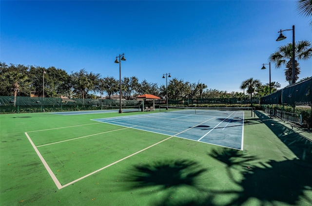 1012 Tuscany Dr, Trinity, FL 34655 - view of tennis court