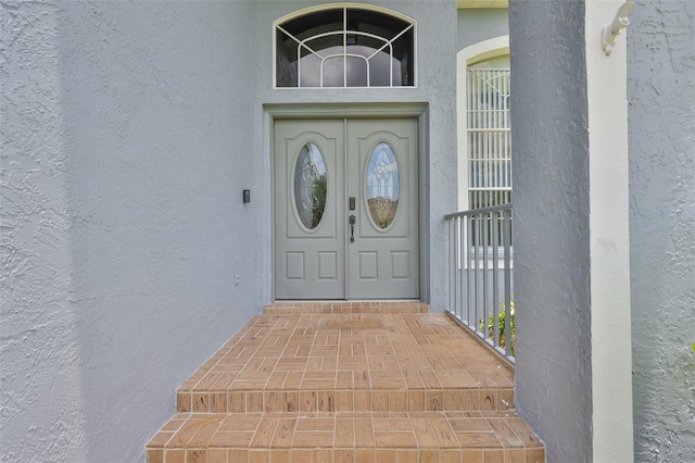 3633 Springville Dr, Valrico, FL 33596 - entrance to property featuring stucco siding