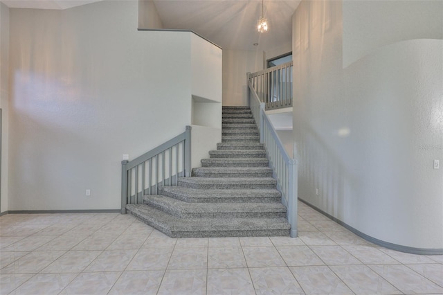 3633 Springville Dr, Valrico, FL 33596 - stairs with tile patterned floors