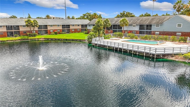 200 Country Club Dr Unit 202, Largo, FL 33771 - water view with nearby suburban area