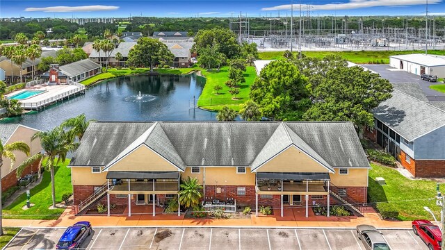 200 Country Club Dr Unit 202, Largo, FL 33771 - drone / aerial view of a large body of water