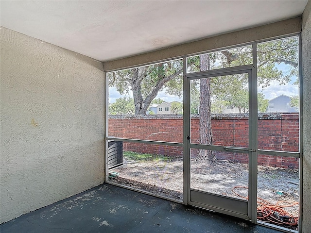 12464 Berkeley Square Dr, Tampa, FL 33626 - unfurnished sunroom featuring healthy amount of natural light