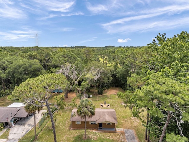 3371 N Bay Ave, Crystal River, FL 34428 - view of subject property with a forest