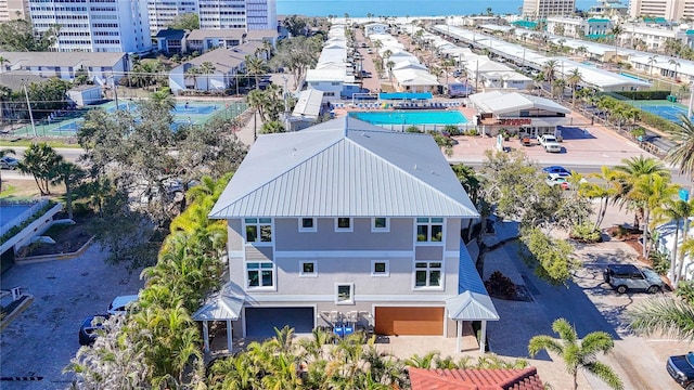 1204 Derby Ln, Sarasota, FL 34242 - view of urban area with a pool area