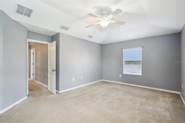 7509 Tangle Bend Dr, Gibsonton, FL 33534 - carpeted spare room featuring ceiling fan and baseboards