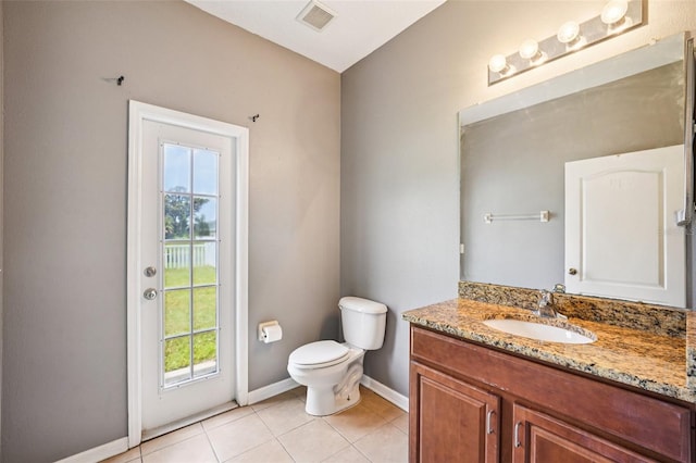 7509 Tangle Bend Dr, Gibsonton, FL 33534 - bathroom with vanity and tile patterned flooring