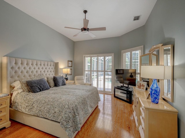 4335 Clairidge Way, Palm Harbor, FL 34685 - bedroom featuring light wood-style floors