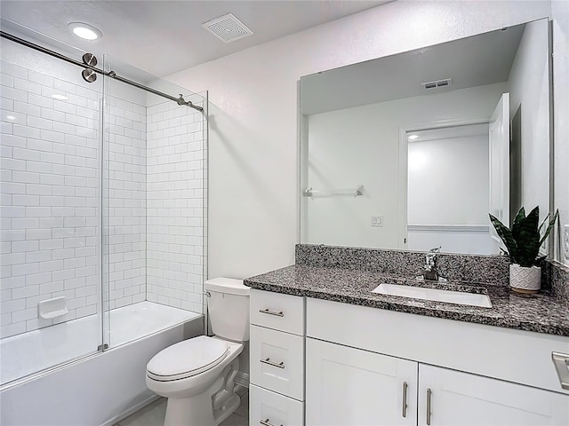 4567 Tuscan Loon Dr, Tampa, FL 33619 - full bathroom with vanity and bath / shower combo with glass door