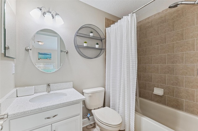 5823 Terncrest Dr, Lithia, FL 33547 - full bathroom featuring vanity and shower / tub combo with curtain