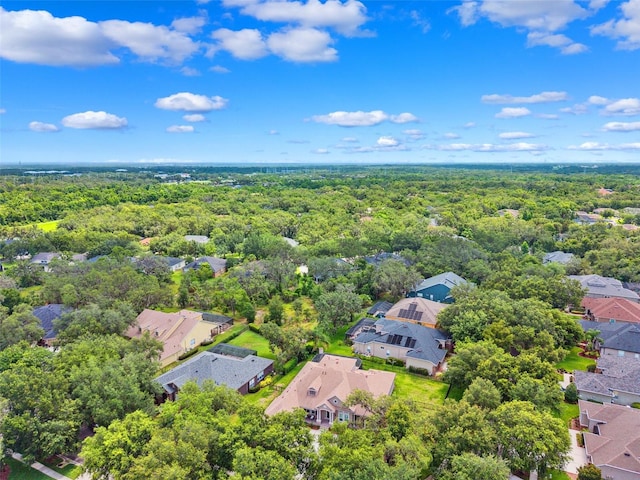 5823 Terncrest Dr, Lithia, FL 33547 - aerial perspective of suburban area with a forest