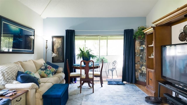 1851 Bough Ave Unit A, Clearwater, FL 33760 - living room with light wood-style floors