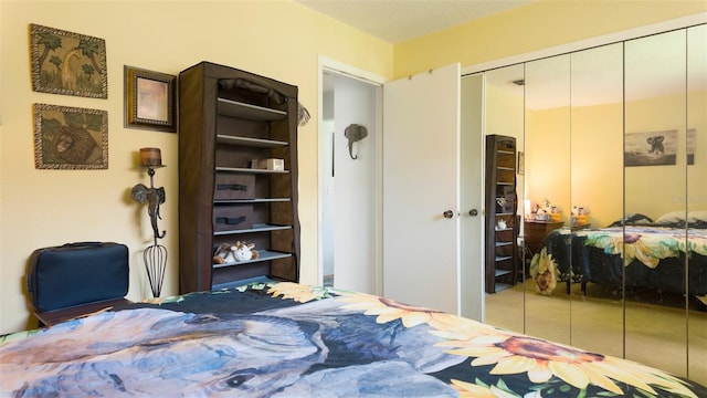 1851 Bough Ave Unit A, Clearwater, FL 33760 - tiled bedroom with a closet