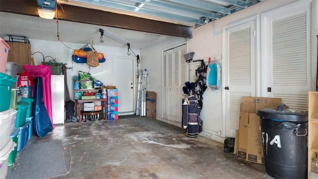 2941 Lichen Ln Unit B, Clearwater, FL 33760 - garage featuring a garage door opener