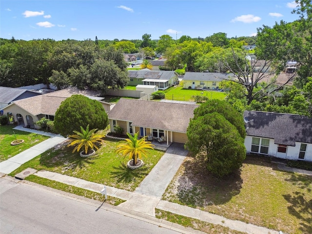3628 Dellefield St, New Port Richey, FL 34655 - aerial perspective of suburban area