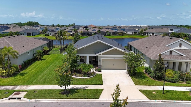 7116 Estero Ct, Apollo Beach, FL 33572 - aerial perspective of suburban area with a large body of water