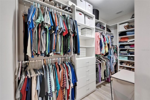 7116 Estero Ct, Apollo Beach, FL 33572 - spacious closet with light wood finished floors