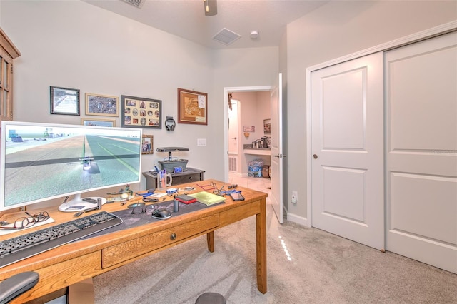 25200 Lambrusco Loop, Lutz, FL 33559 - home office featuring light carpet