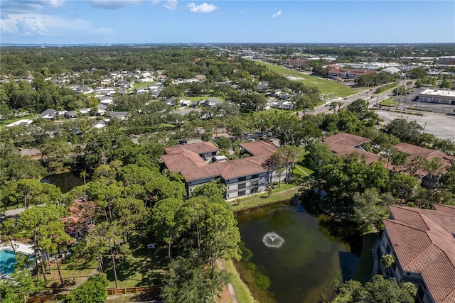 2650 Countryside Blvd Unit C204, Clearwater, FL 33761 - aerial perspective of suburban area with a nearby body of water