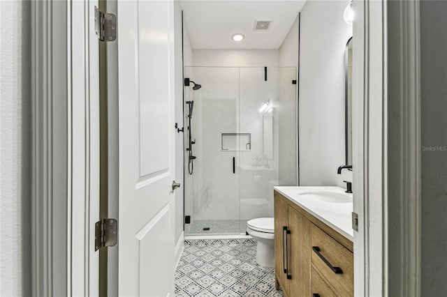 238 7th Ave S, Safety Harbor, FL 34695 - full bath featuring a stall shower and vanity