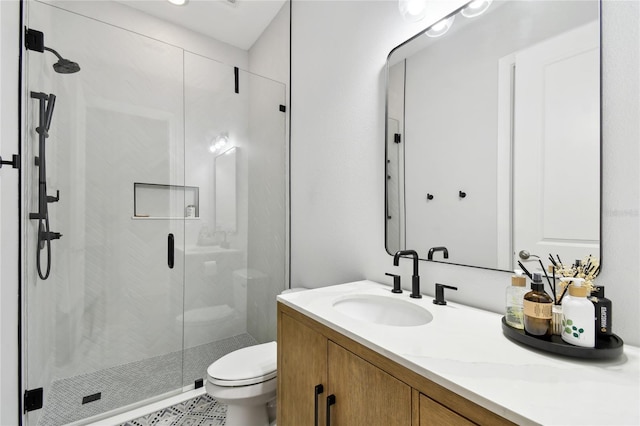 238 7th Ave S, Safety Harbor, FL 34695 - bathroom featuring a shower stall and vanity
