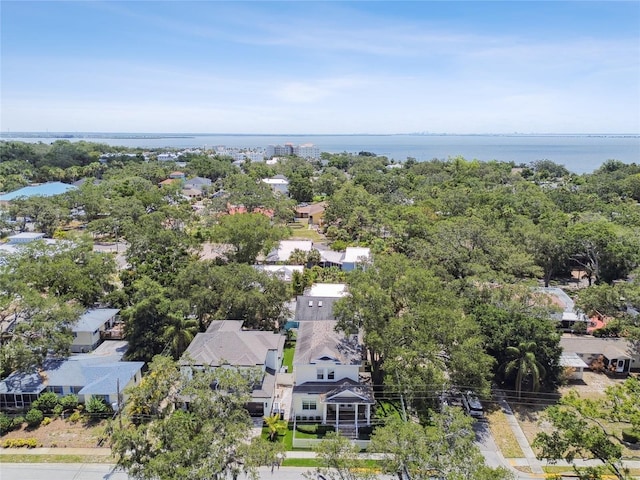 238 7th Ave S, Safety Harbor, FL 34695 - aerial view of residential area with a nearby body of water