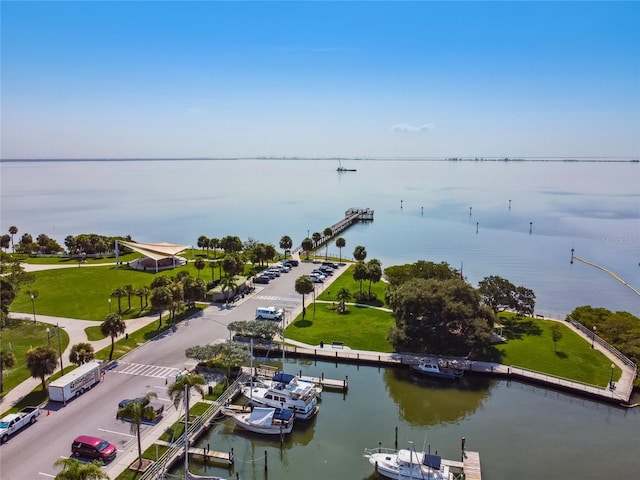 238 7th Ave S, Safety Harbor, FL 34695 - drone / aerial view of a large body of water