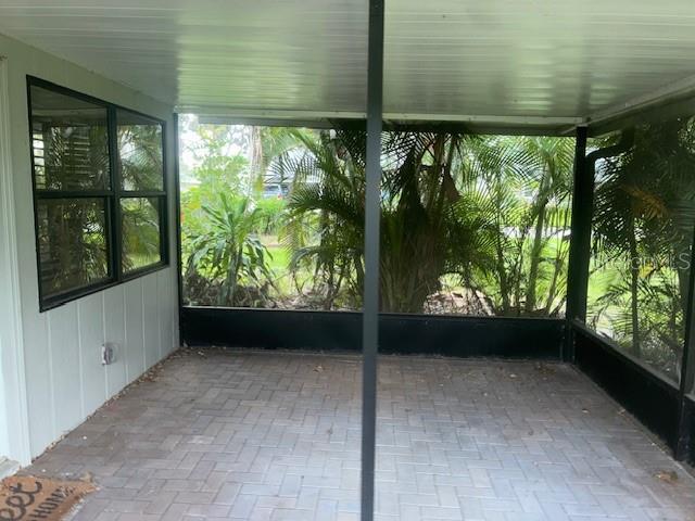 8033 55th St E, Palmetto, FL 34221 - view of unfurnished sunroom