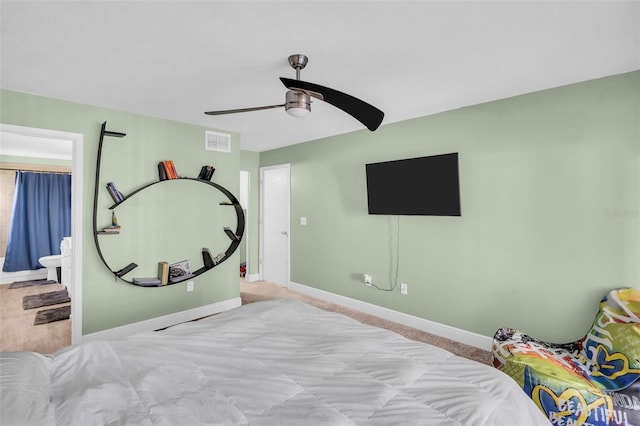 1715 Larabie Ct, Brandon, FL 33511 - bedroom with carpet and ceiling fan