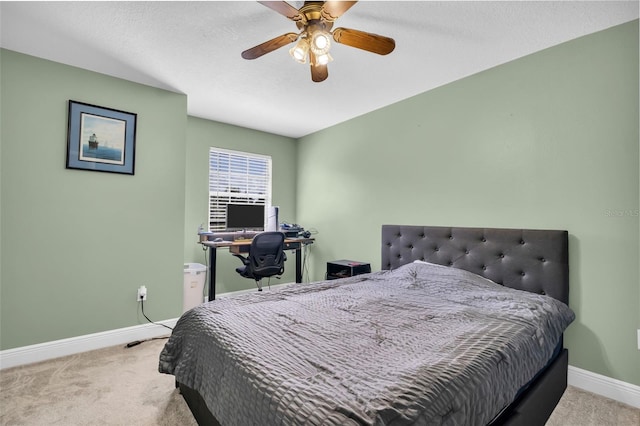1715 Larabie Ct, Brandon, FL 33511 - carpeted bedroom featuring baseboards and a ceiling fan