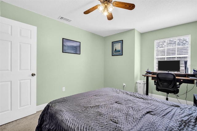 1715 Larabie Ct, Brandon, FL 33511 - bedroom featuring carpet floors and a ceiling fan