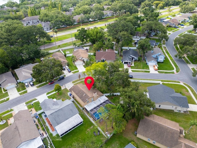 1715 Larabie Ct, Brandon, FL 33511 - aerial overview of property's location with nearby suburban area