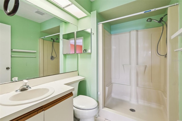 7470 Canterbury St, Spring Hill, FL 34606 - full bathroom with a stall shower and vanity