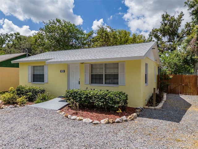932 W Wheeler Rd, Brandon, FL 33510 - view of front of house featuring roof with shingles and stucco siding