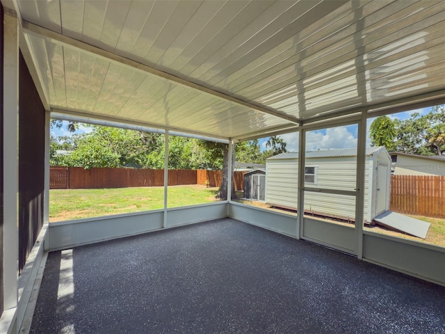 932 W Wheeler Rd, Brandon, FL 33510 - view of unfurnished sunroom