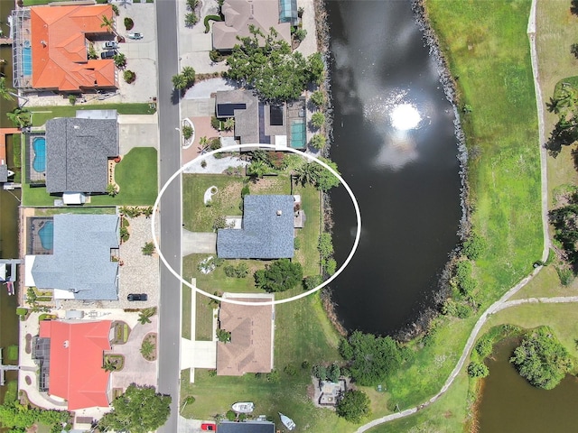 832 Birdie Way, Apollo Beach, FL 33572 - aerial view of property and surrounding area featuring a large body of water