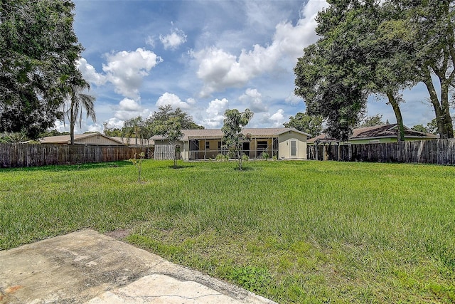 14047 Briardale Ln, Tampa, FL 33618 - view of fenced backyard